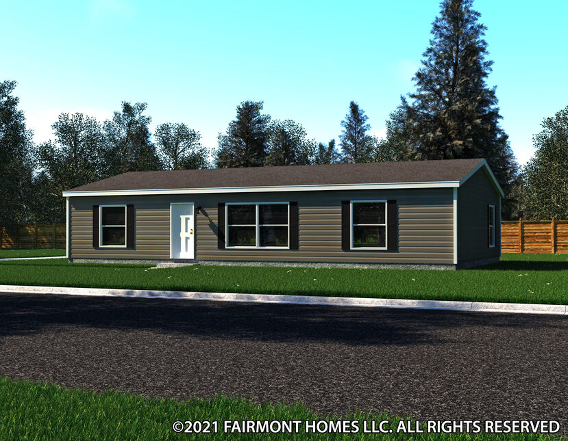 The Pocono 188001 Manufactured Home from Fairmont Homes, a Cavco Company