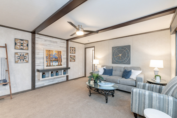 Inspiration 16763Q | 3 bedroom, 2 bathroom, 1165 sqft home | Built by Cavco - Montevideo in Montevideo, MN.