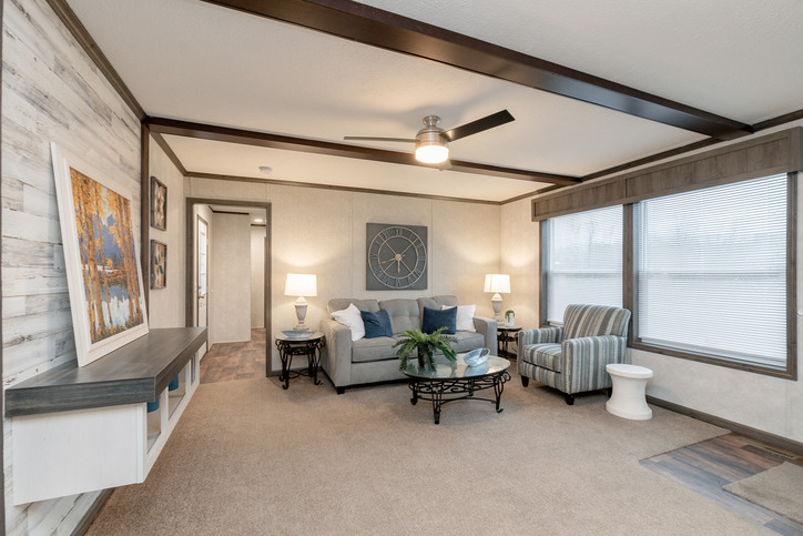 Inspiration 16763Q | 3 bedroom, 2 bathroom, 1165 sqft home | Built by Cavco - Montevideo in Montevideo, MN.