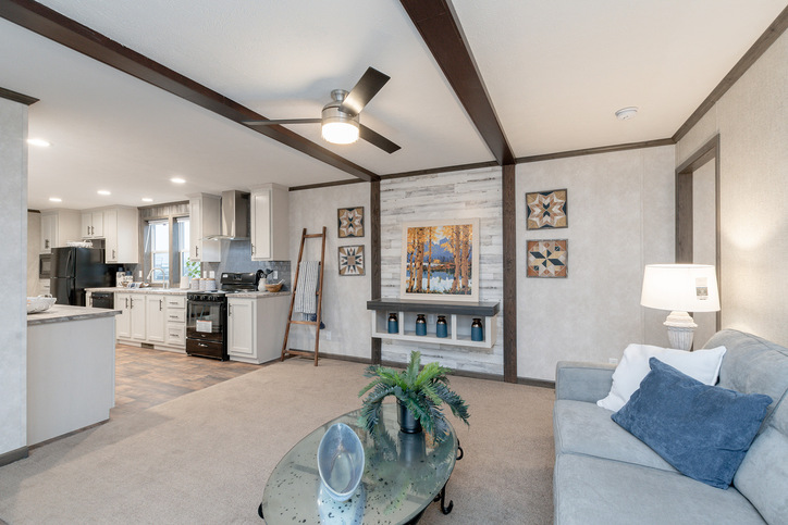Inspiration 16763Q | 3 bedroom, 2 bathroom, 1165 sqft home | Built by Cavco - Montevideo in Montevideo, MN.