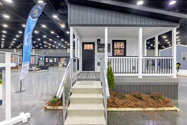 McCormick 2435D | 1 bedroom, 1 bathroom, 736 sqft home. Built by Cavco - Nappanee in Nappanee, IN.