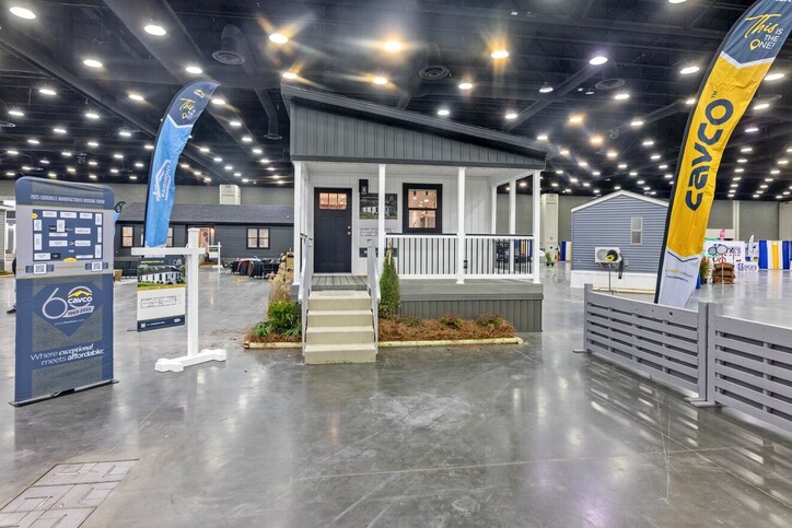 McCormick 2435D | 1 bedroom, 1 bathroom, 736 sqft home. Built by Cavco - Nappanee in Nappanee, IN.