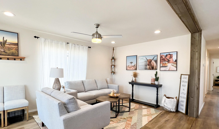 Thompson 24483M | 3 bedroom, 2 bathroom, 1119 sqft home | Built by Cavco - Nampa in Nampa, ID.