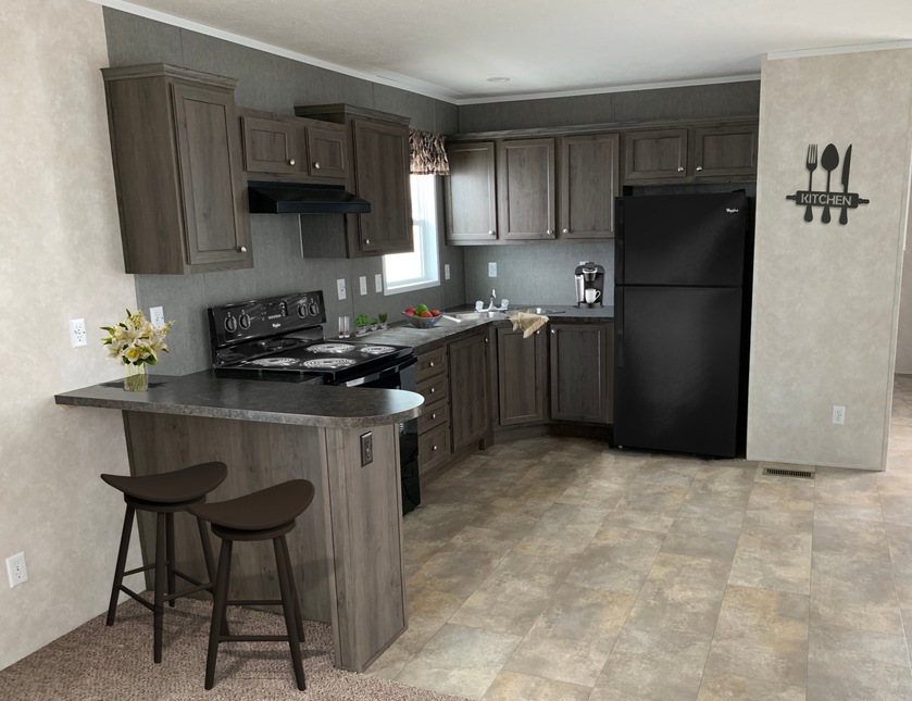 The Pierre 150503 single wide home with eat in breakfast area
