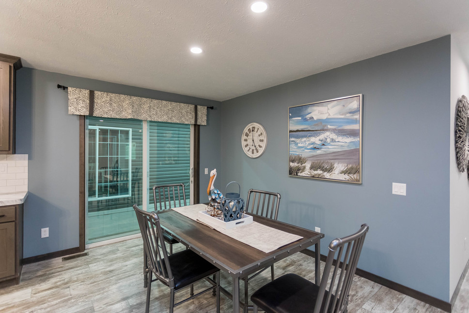 The Harbor Town modular home dining room