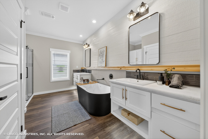 The Easton Farmhouse | 3 bedroom, 2 bathroom, 2240 sqft home. Built by Cavco - Plant City in Plant City, FL.