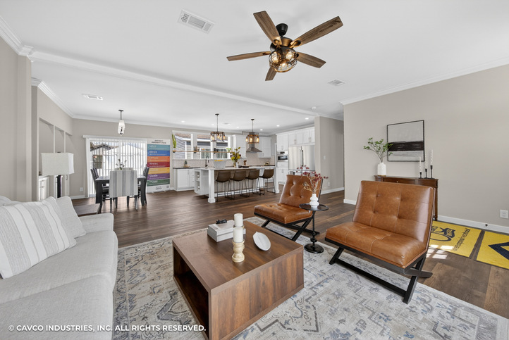 The Easton Farmhouse | 3 bedroom, 2 bathroom, 2240 sqft home. Built by Cavco - Plant City in Plant City, FL.