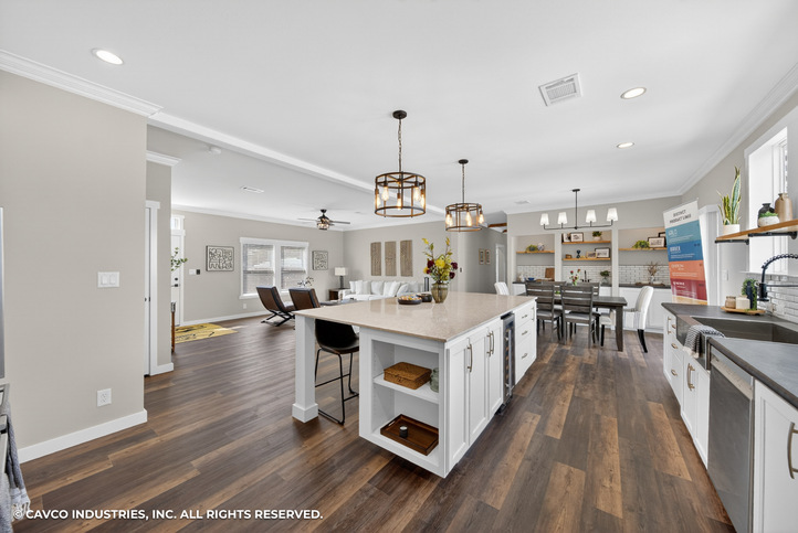 The Easton Farmhouse | 3 bedroom, 2 bathroom, 2240 sqft home. Built by Cavco - Plant City in Plant City, FL.