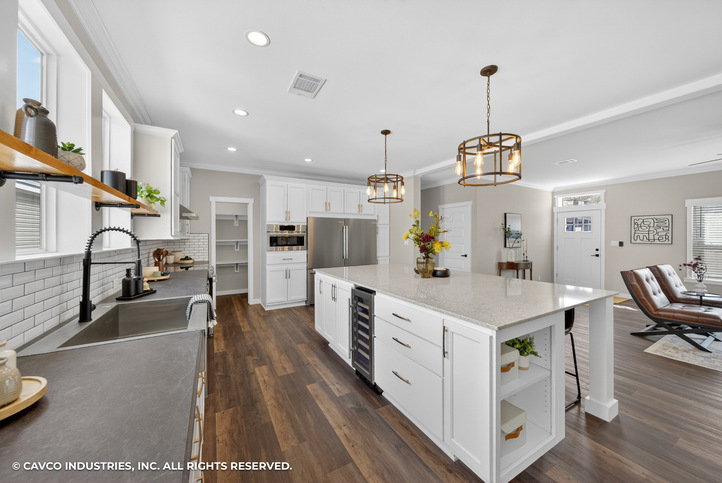 The Easton Farmhouse | 3 bedroom, 2 bathroom, 2240 sqft home. Built by Cavco - Plant City in Plant City, FL.