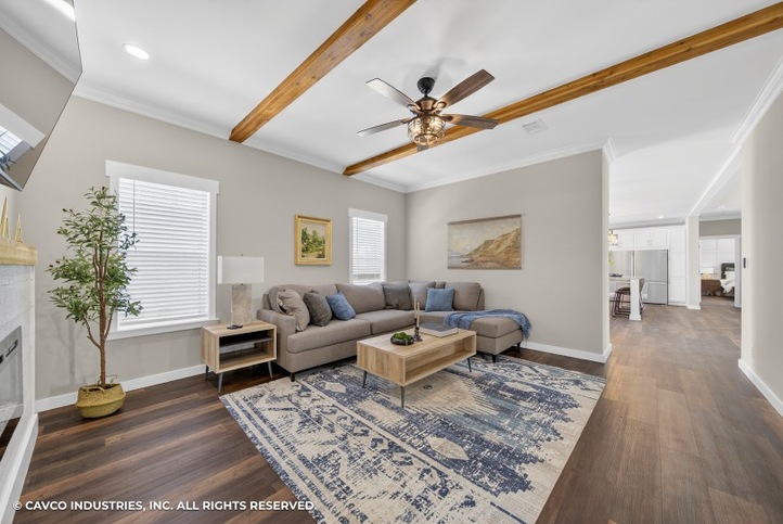 The Easton Farmhouse | 3 bedroom, 2 bathroom, 2240 sqft home. Built by Cavco - Plant City in Plant City, FL.
