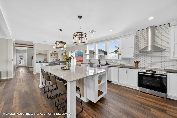 The Easton Farmhouse | 3 bedroom, 2 bathroom, 2240 sqft home. Built by Cavco - Plant City in Plant City, FL.