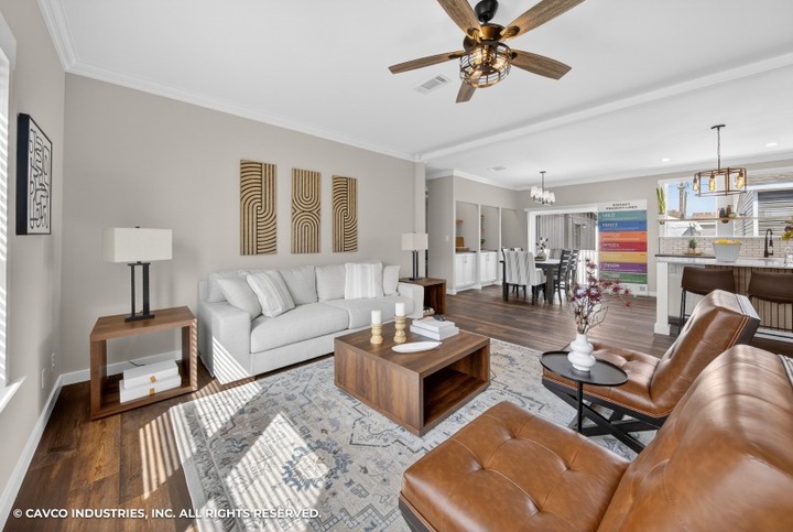 The Easton Farmhouse | 3 bedroom, 2 bathroom, 2240 sqft home. Built by Cavco - Plant City in Plant City, FL.