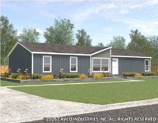 Rise 28583R | 3 bedroom, 2 bathroom, 1546 sqft home. Built by Cavco - Phoenix in Phoenix, AZ.
