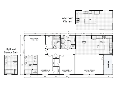 Modular Homes for Sale in Riverside, CA | Mobile Homes Floor Plans ...