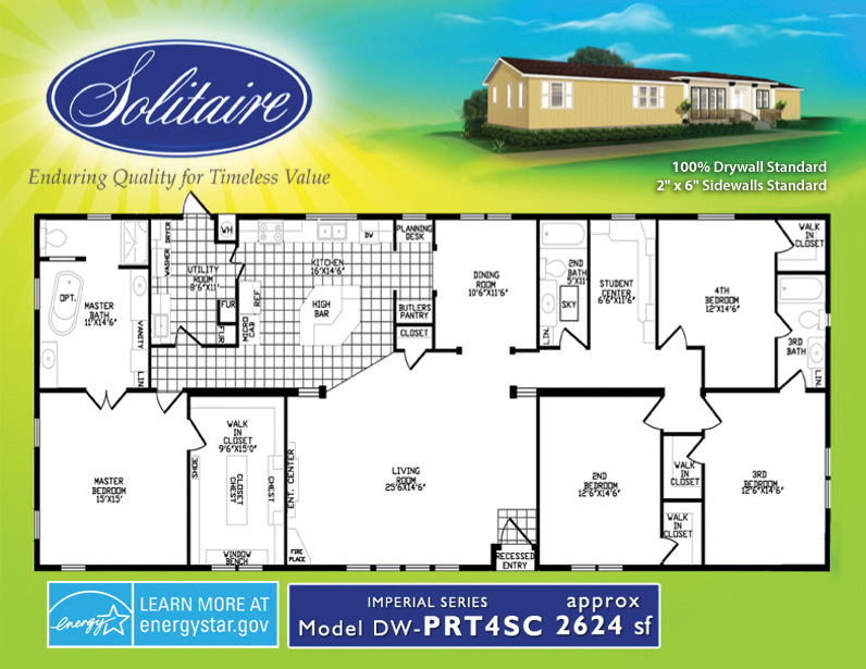 Largest Double Section Home in the Industry