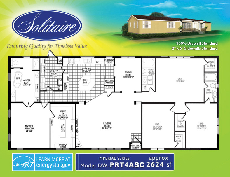 Largest Double Section Home in the Industry