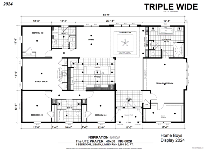 Golden West | Inspiration | Ute Prayer ING 682K Spokane Valley WA