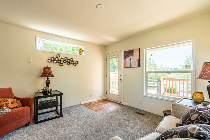 Sandpointe 14522A | 2 bedroom, 1 bathroom, 710 sqft home | Built by Cavco - Woodburn in Woodburn, OR.