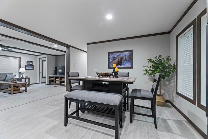 The Elevation 32523D | 3 bedroom, 2 bathroom, 1560 sqft home. Built by Cavco - Lafayette in Lafayette, TN.
