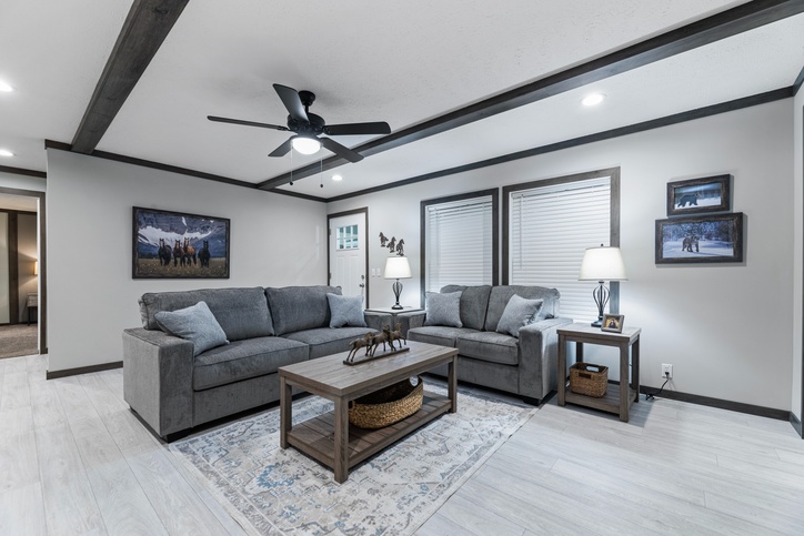 The Elevation 32523D | 3 bedroom, 2 bathroom, 1560 sqft home. Built by Cavco - Lafayette in Lafayette, TN.