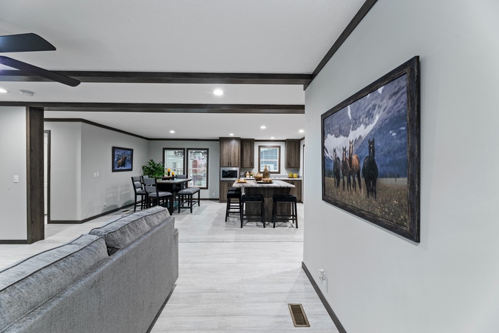 The Elevation 32523D | 3 bedroom, 2 bathroom, 1560 sqft home. Built by Cavco - Lafayette in Lafayette, TN.