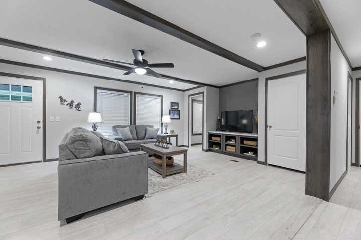 The Elevation 32523D | 3 bedroom, 2 bathroom, 1560 sqft home. Built by Cavco - Lafayette in Lafayette, TN.