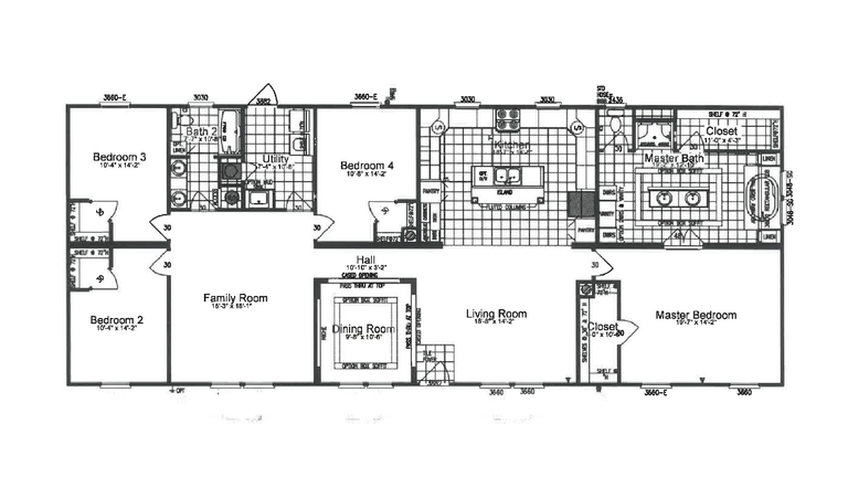 King 32764b Manufactured Home From Destiny Homes, Lake City, Fl 