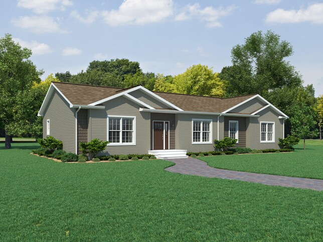 Elite 2 32663A | 3 bedroom, 2 bathroom, 1980 sqft home | Built by Cavco - Crouse in Crouse, NC.