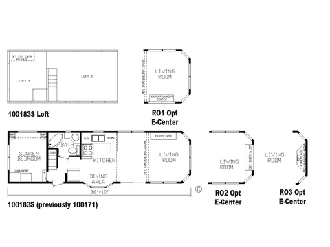 Dune 11361G | 1 bedroom, 1 bathroom, 399 sqft home. Built by Cavco - Nappanee in Nappanee, IN.