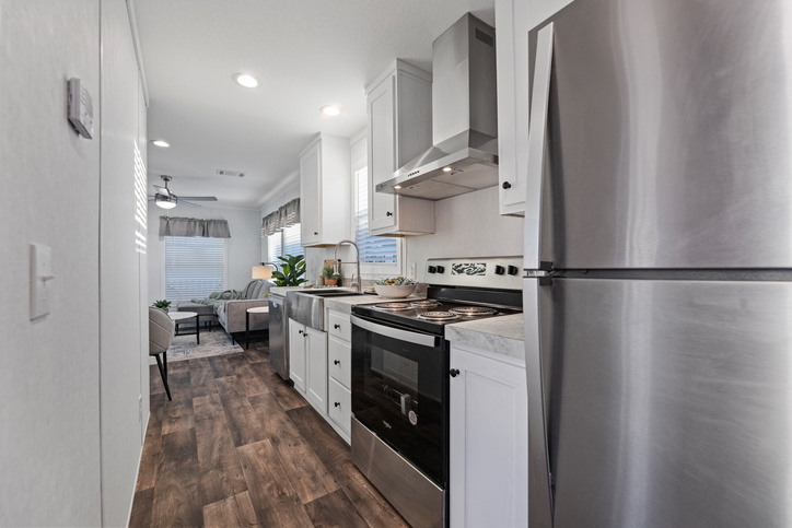The Rose 12401U | 1 bedroom, 1 bathroom, 480 sqft home | Built by Cavco - Douglas in Douglas, GA.