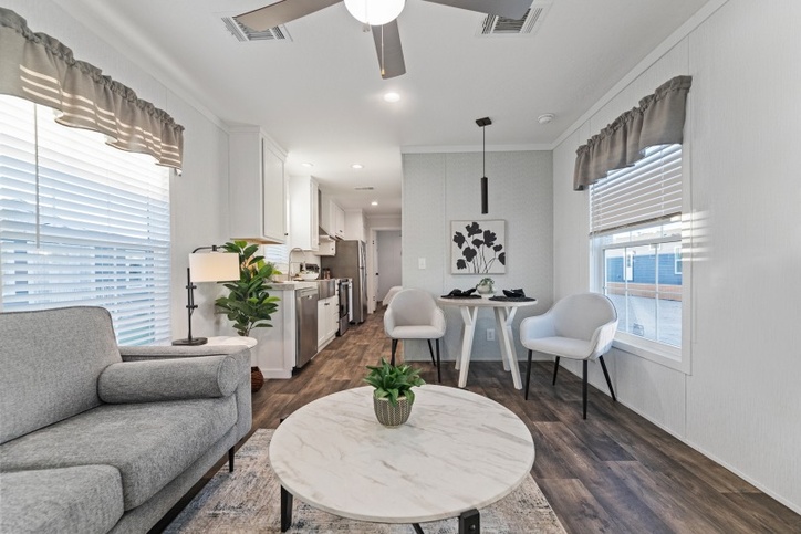 The Rose 12401U | 1 bedroom, 1 bathroom, 480 sqft home | Built by Cavco - Douglas in Douglas, GA.