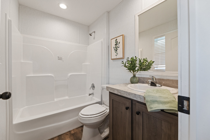 The Rose 12401U | 1 bedroom, 1 bathroom, 480 sqft home | Built by Cavco - Douglas in Douglas, GA.