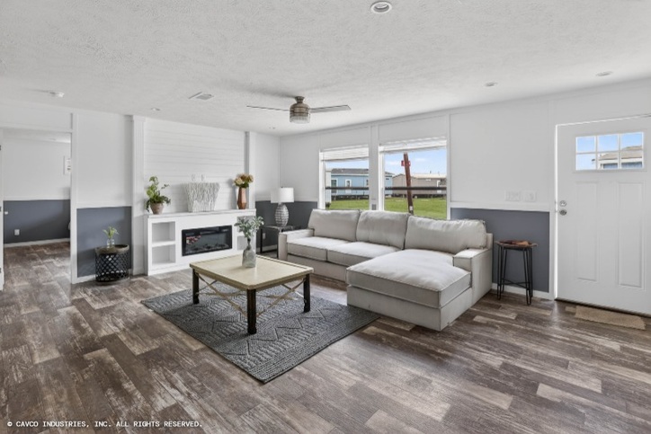 Palm Harbor Elite 32563F | 3 bedroom, 2 bathroom, 1717 sqft home. Built by Cavco Seguin in Seguin, TX.