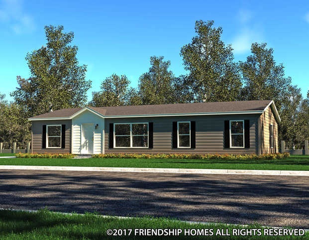 The Weston 28523A | 3 bedroom, 2 bathroom, 1439 sqft home | Built by Cavco - Montevideo in Montevideo, MN.