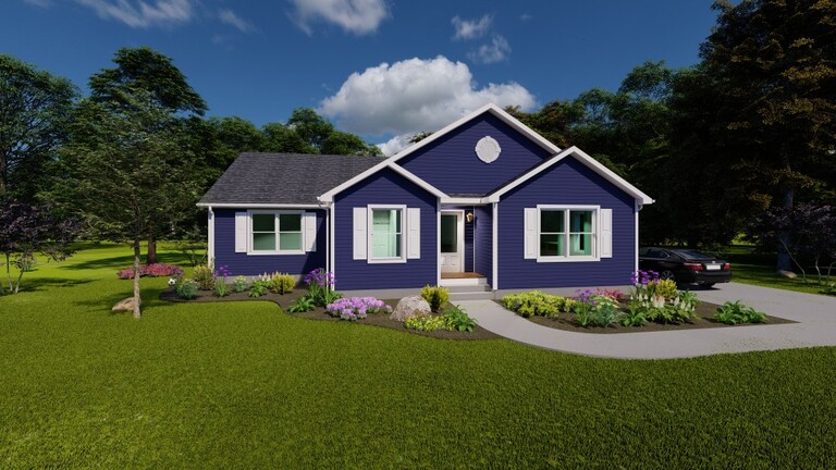Brevard Max 46523A | 3 bedroom, 2 bathroom, 1811 sqft home | Built by Cavco - Crouse in Crouse, NC.