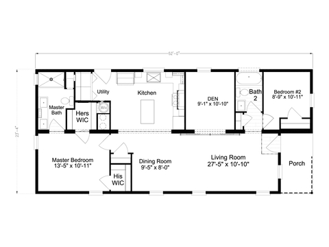 The Logan | 2 bedroom, 2 bathroom, 1217 sqft home. Built by Cavco - Plant City in Plant City, FL.
