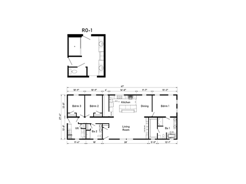 Mystic Creek 28673C | 3 bedroom, 2 bathroom, 1842 sqft home | Built by Cavco - Montevideo in Montevideo, MN.