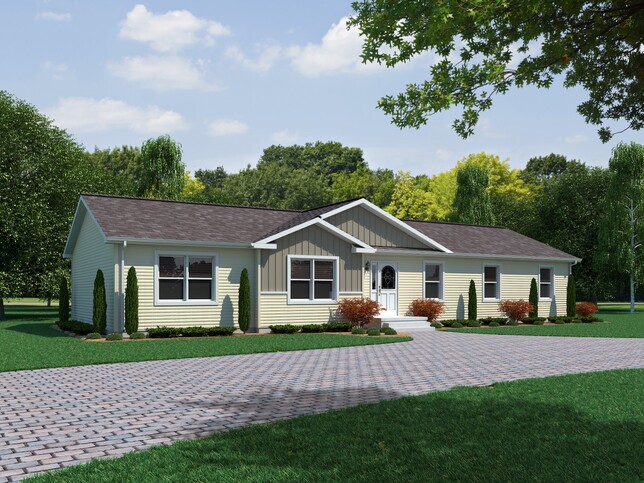Raven Max 28 28683B | 3 bedroom, 2 bathroom, 1869 sqft home | Built by Cavco - Crouse in Crouse, NC.