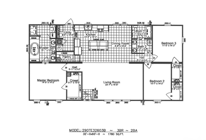 Timberline Elite 32603B Manufactured Home from Destiny Homes, Augusta ...