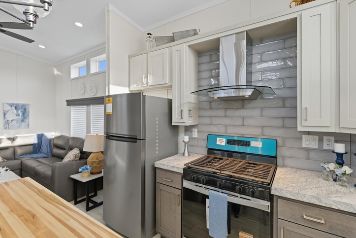 148044ES Park Model | 2 bedroom, 1 bathroom, 505 sqft home. Built by Cavco - Nappanee in Nappanee, IN.