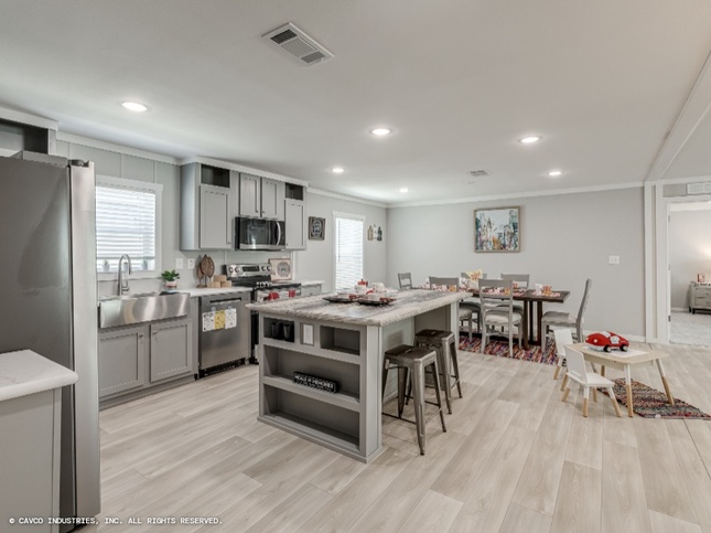 Mahogany 32685M | 5 bedroom, 3 bathroom, 2040 sqft home. Built by Cavco - Lancaster in Lancaster, TX.
