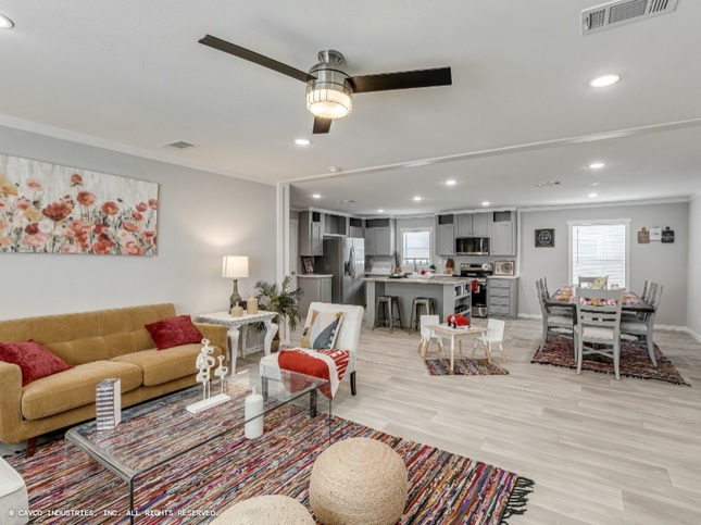 Mahogany 32685M | 5 bedroom, 3 bathroom, 2040 sqft home. Built by Cavco - Lancaster in Lancaster, TX.