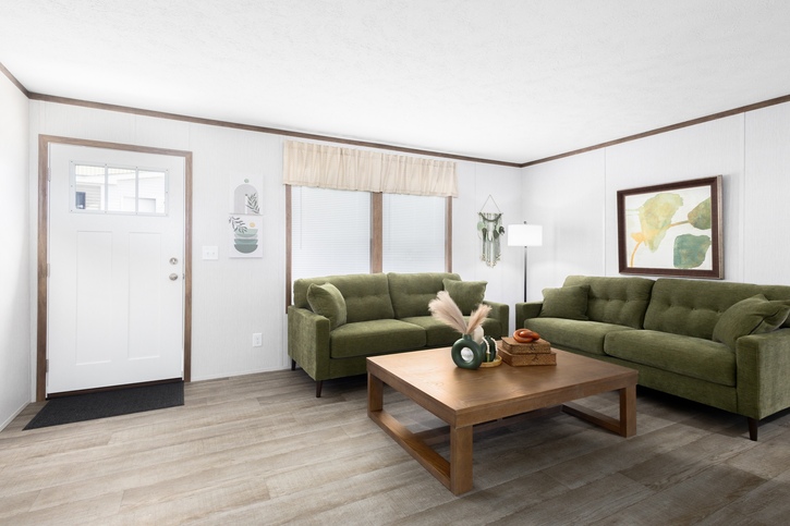 Roadrunner 28403A | 3 bedroom, 2 bathroom, 1067 sqft home. Built by Cavco - Clarion in Shippenville, PA.
