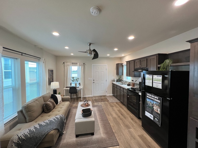 Cottage | 1 bedroom, 1 bathroom, 391 sqft home | Built by Cavco - Millersburg in Millersburg, OR.