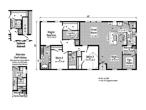 Essence 18 | 3 bedroom, 2 bathroom, 1800 sqft home | Built by Cavco - Goshen in Goshen, IN.