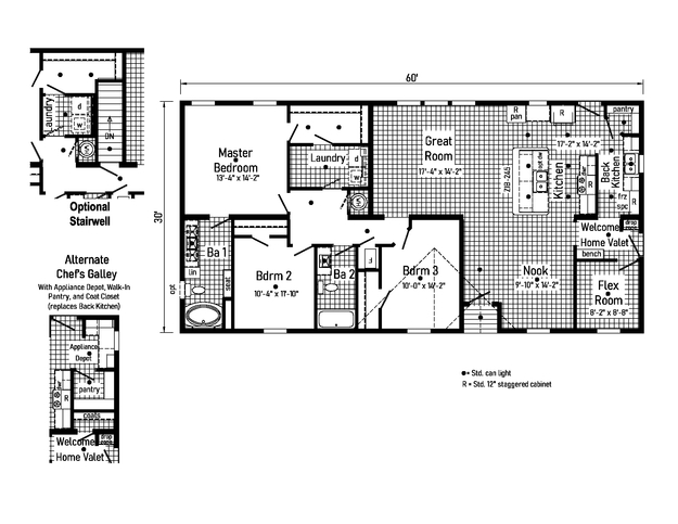 3 Bed Modular Home (Ranch) for Sale - Essence 18 32603A 3 Bed Modular Home (Ranch) for Sale - Essence 18 32603A