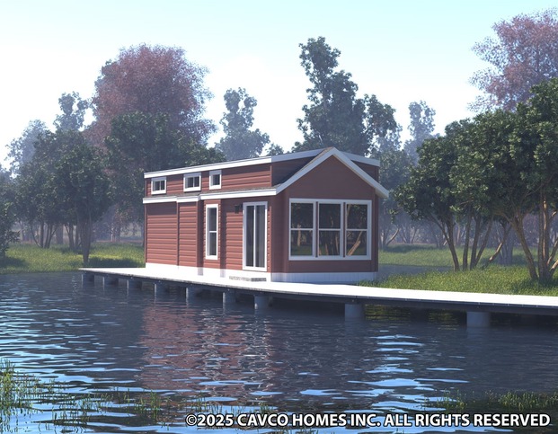 Seashore Cottages 11351C | 1 bedroom, 1 bathroom, 399 sqft home | Built by Cavco - Ocala in Ocala, FL.