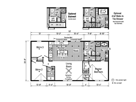 Eastland Concepts 28523K | 3 bedroom, 2 bathroom, 1387 sqft home. Built by Cavco - Shippenville in Shippenville, PA.