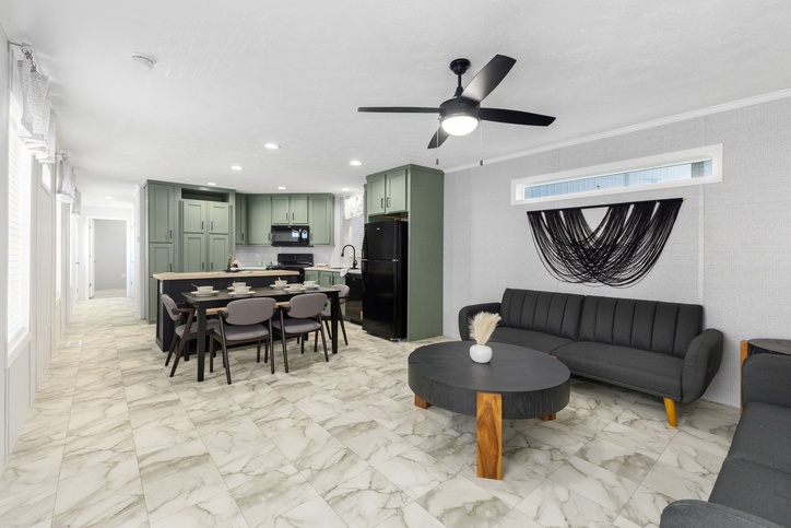 Eastland Concepts 16763L | 3 bedroom, 2 bathroom, 1140 sqft home. Built by Cavco - Shippenville in Shippenville, PA.