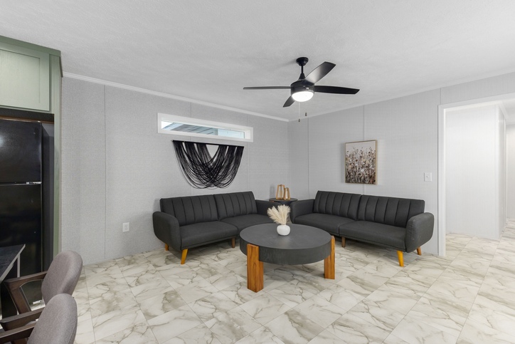 Eastland Concepts 16763L | 3 bedroom, 2 bathroom, 1140 sqft home. Built by Cavco - Shippenville in Shippenville, PA.